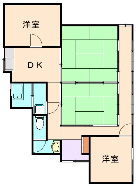 桂川貸家（倉庫利用可） 4DK 賃貸物件詳細