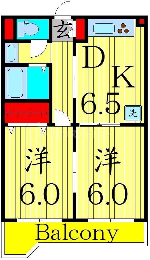 東京都足立区綾瀬５ 綾瀬駅 2DK マンション 賃貸物件詳細