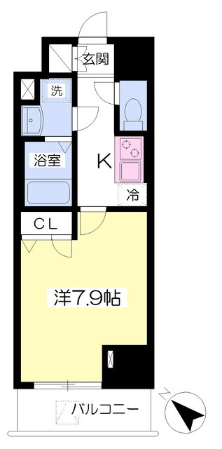 東京都町田市原町田５ 町田駅 1K マンション 賃貸物件詳細