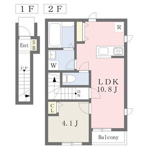 栃木県栃木市旭町 栃木駅 1LDK アパート 賃貸物件詳細