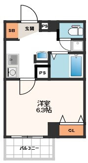 大阪府大阪市浪速区元町３ 大国町駅 1K マンション 賃貸物件詳細