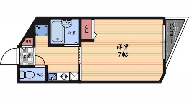 大阪府大阪市福島区福島４ 新福島駅 1K マンション 賃貸物件詳細