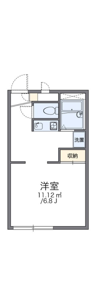 熊本県熊本市東区江津１ 八丁馬場駅 1K アパート 賃貸物件詳細
