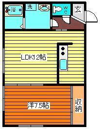メイプル参拾番館 1階 1LDK 賃貸物件詳細