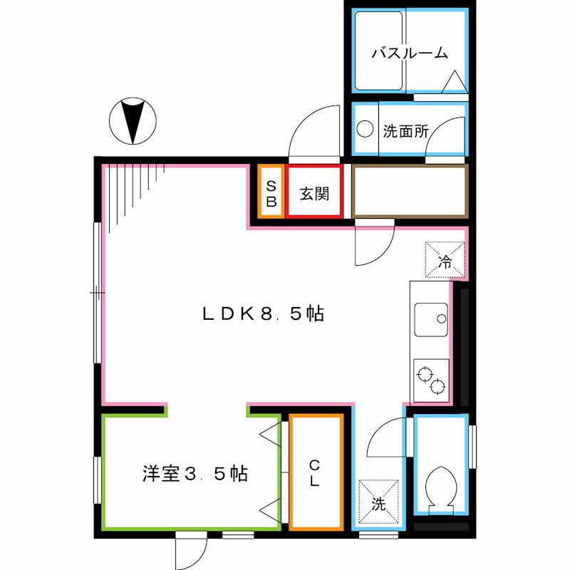 東京都中野区弥生町１ 中野新橋駅 1LDK マンション 賃貸物件詳細