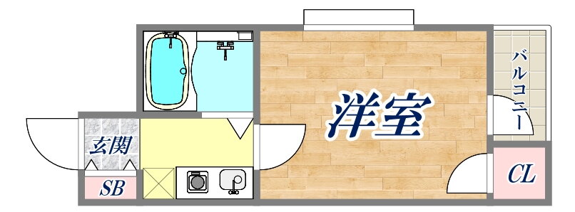 兵庫県尼崎市東難波町３ 尼崎駅 1K マンション 賃貸物件詳細