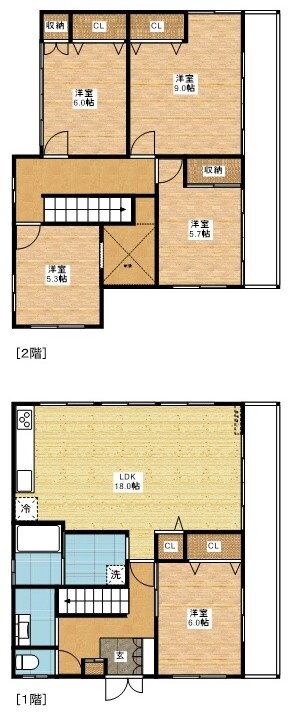 長崎県長崎市女の都１ 昭和町通駅 5LDK 一戸建て 賃貸物件詳細