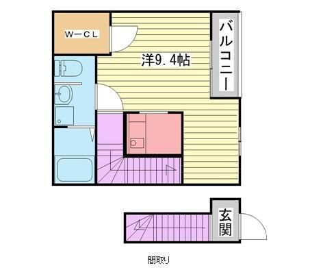 兵庫県姫路市網干区田井 平松駅 1K アパート 賃貸物件詳細