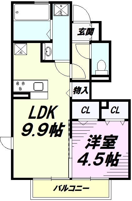 東京都日野市平山５ 平山城址公園駅 1LDK アパート 賃貸物件詳細