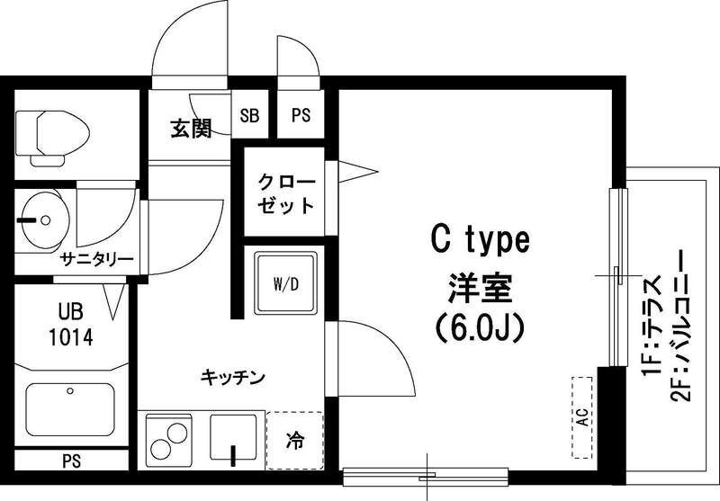 千葉県千葉市中央区千葉寺町 千葉寺駅 1K アパート 賃貸物件詳細