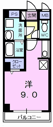 高知県高知市農人町 宝永町駅 1K アパート 賃貸物件詳細