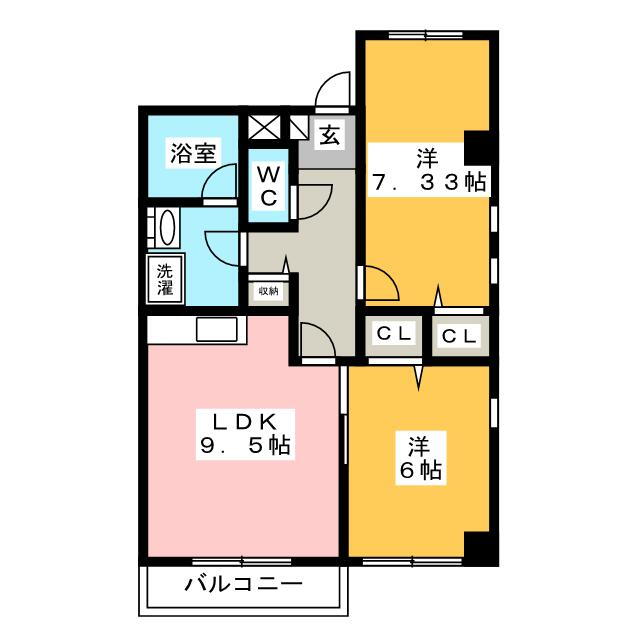 群馬県前橋市千代田町２ 中央前橋駅 2LDK マンション 賃貸物件詳細