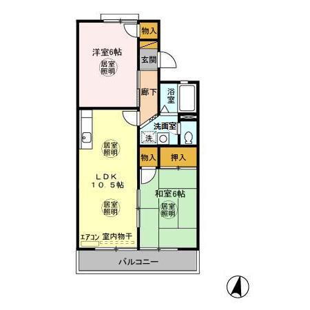 ウェルセッジ請西１ 2階 2LDK 賃貸物件詳細