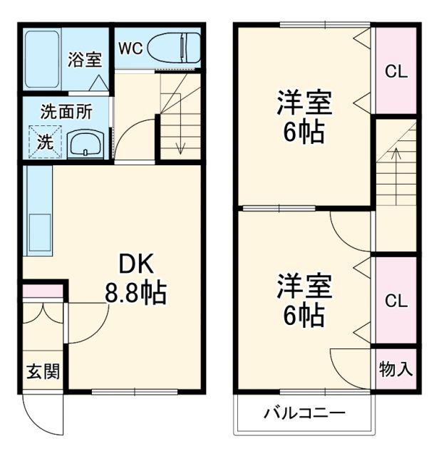 静岡県浜松市中央区葵西４ 浜松駅 2DK 一戸建て 賃貸物件詳細