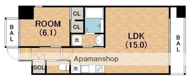 大阪府大阪市住吉区万代東３ 長居駅 1LDK マンション 賃貸物件詳細