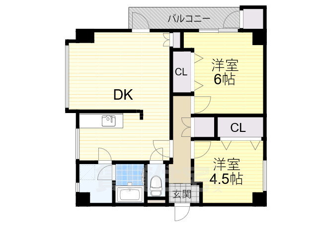 大阪府吹田市千里山東４ 千里山駅 2LDK マンション 賃貸物件詳細