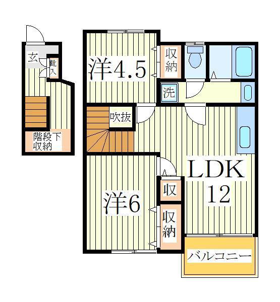 千葉県柏市光ケ丘２ 新柏駅 2LDK アパート 賃貸物件詳細