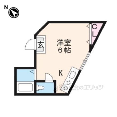 京都府宇治市槇島町 向島駅 1K マンション 賃貸物件詳細