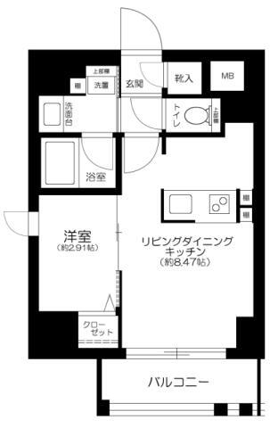 東京都千代田区神田三崎町２ 水道橋駅 1LDK マンション 賃貸物件詳細