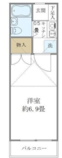 東京都調布市飛田給２ 飛田給駅 1K アパート 賃貸物件詳細