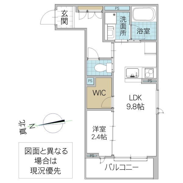 茨城県水戸市城南２ 水戸駅 1LDK マンション 賃貸物件詳細