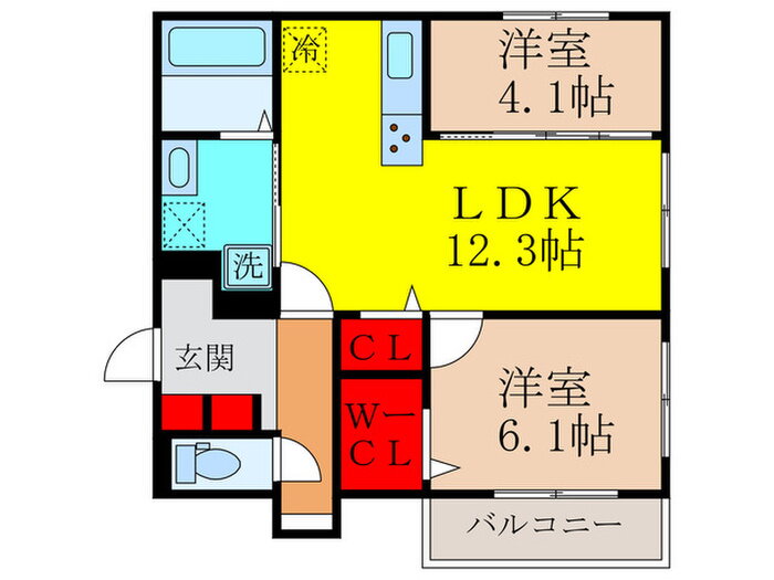 大阪府八尾市太子堂２ 久宝寺駅 2LDK マンション 賃貸物件詳細