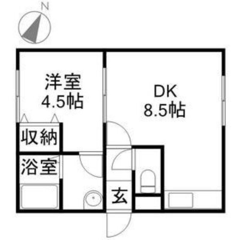 北海道札幌市白石区栄通１７ 南郷１８丁目駅 1LDK アパート 賃貸物件詳細