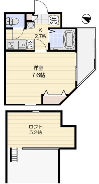 埼玉県川口市芝４ 蕨駅 1K アパート 賃貸物件詳細