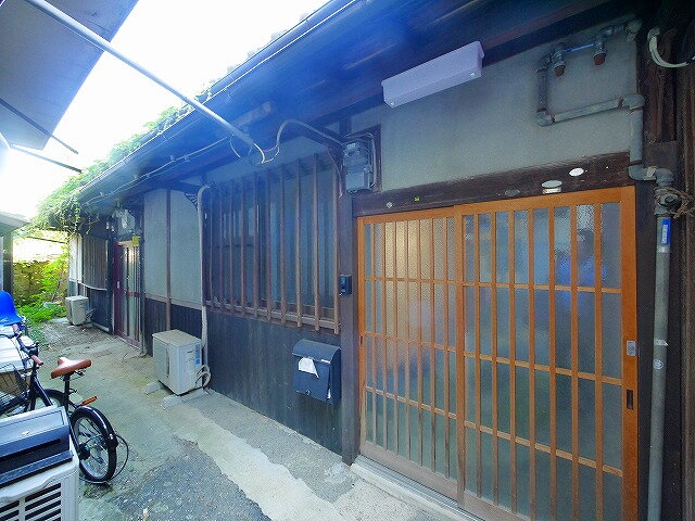 レトロな外観です。