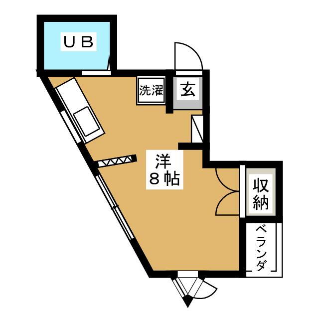 東京都国立市西２ 国立駅 1K マンション 賃貸物件詳細