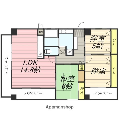 宮城県仙台市泉区八乙女１ 八乙女駅 3LDK マンション 賃貸物件詳細