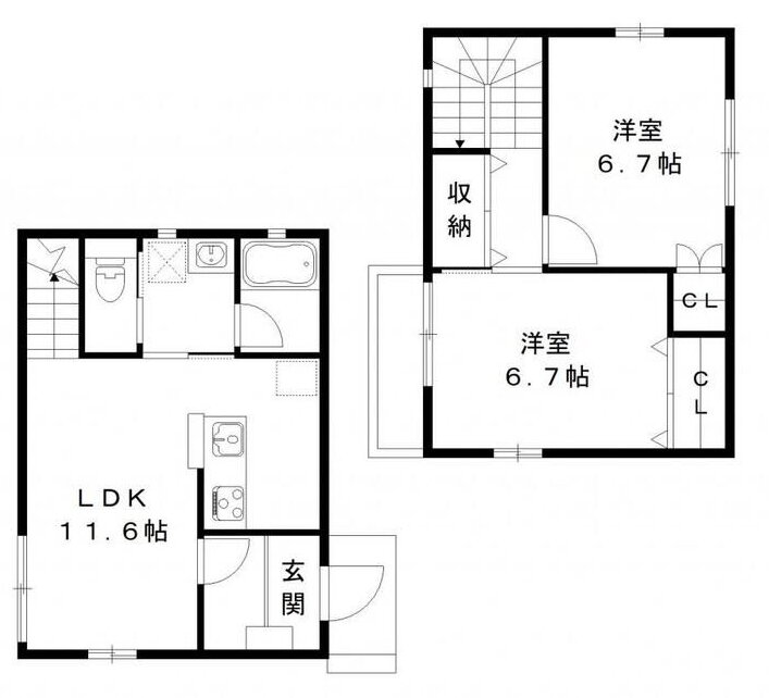 千葉県市川市八幡６ 本八幡駅 2LDK 一戸建て 賃貸物件詳細