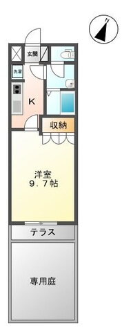島根県出雲市塩冶町 出雲市駅 1K アパート 賃貸物件詳細