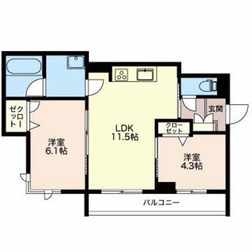 アプローズ堀川本郷 1階 2LDK 賃貸物件詳細
