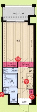 福岡県福岡市博多区中呉服町 呉服町駅 1K マンション 賃貸物件詳細