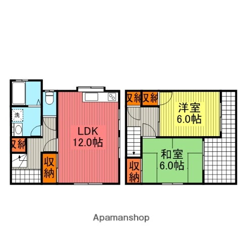 山口県岩国市関戸１ 新岩国駅 2LDK 一戸建て 賃貸物件詳細