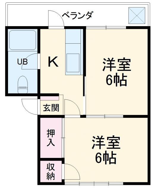 神奈川県大和市南林間７ 南林間駅 2K マンション 賃貸物件詳細