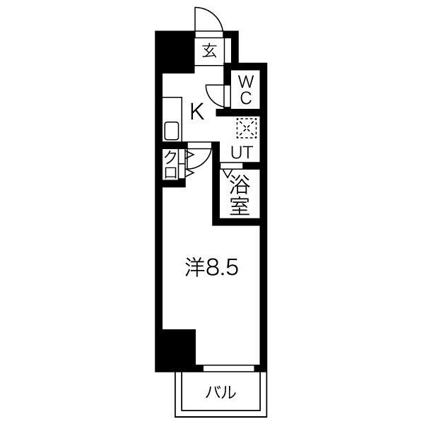 大阪府大阪市浪速区幸町２ 桜川駅 1K マンション 賃貸物件詳細