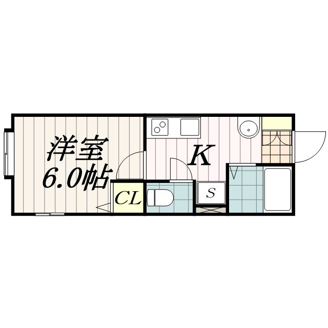 千葉県千葉市中央区宮崎２ 蘇我駅 1K アパート 賃貸物件詳細