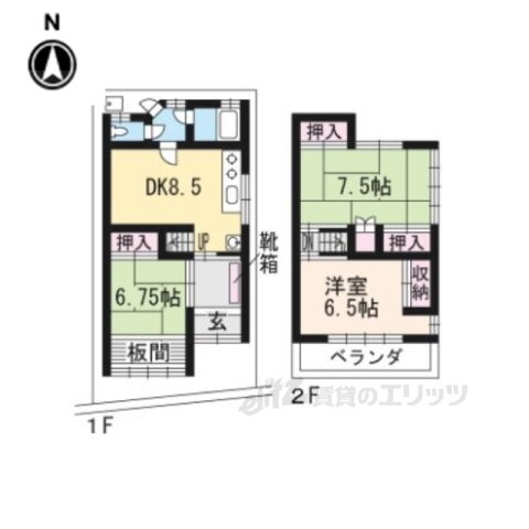 京都府京都市山科区御陵田山町 山科駅 3DK 一戸建て 賃貸物件詳細