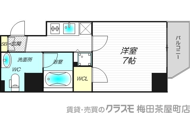ファーストステージ京町堀レジデンス 14階 1K 賃貸物件詳細