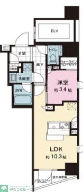 東京都台東区蔵前１ 蔵前駅 1LDK マンション 賃貸物件詳細