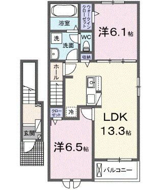 大阪府堺市北区奥本町１ 北花田駅 2LDK アパート 賃貸物件詳細