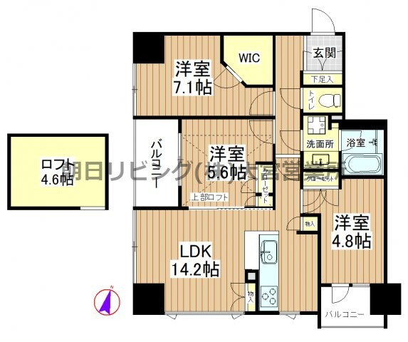 埼玉県さいたま市大宮区仲町３ 大宮駅 3LDK マンション 賃貸物件詳細