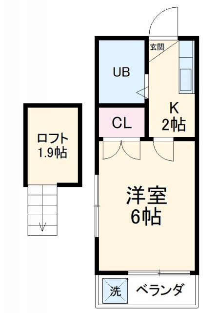 千葉県鎌ヶ谷市道野辺中央４ 鎌ケ谷駅 1K アパート 賃貸物件詳細
