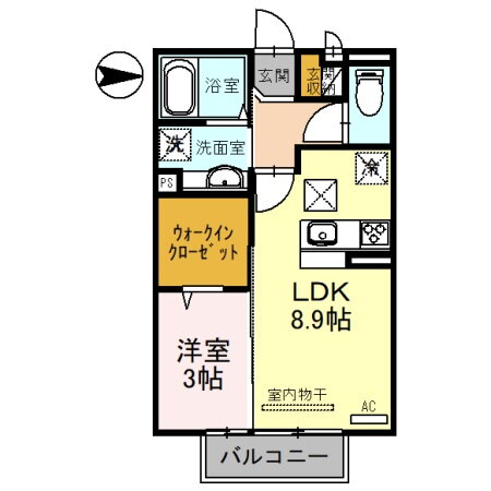 和歌山県和歌山市西小二里３ 和歌山市駅 1LDK アパート 賃貸物件詳細