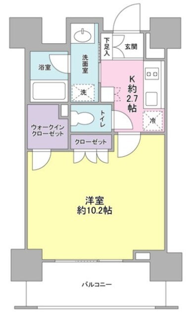 スタイリオ蒲田 4階 1K 賃貸物件詳細