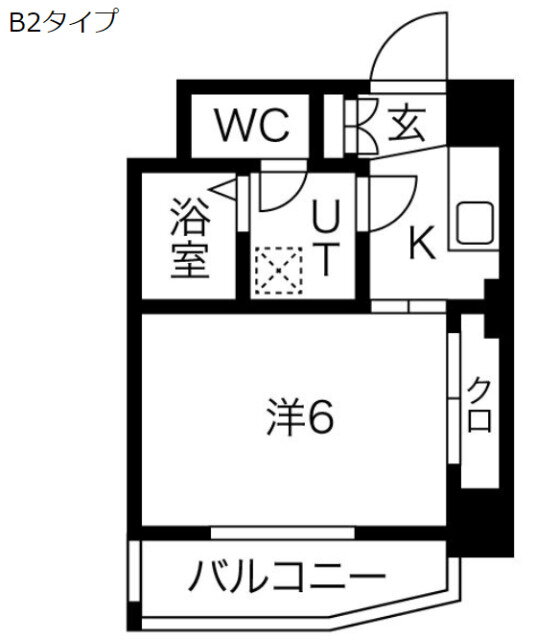 大阪府大阪市西区本田１ 九条駅 1K マンション 賃貸物件詳細