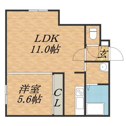 北海道札幌市東区北三十七条東１６ 新道東駅 1DK マンション 賃貸物件詳細