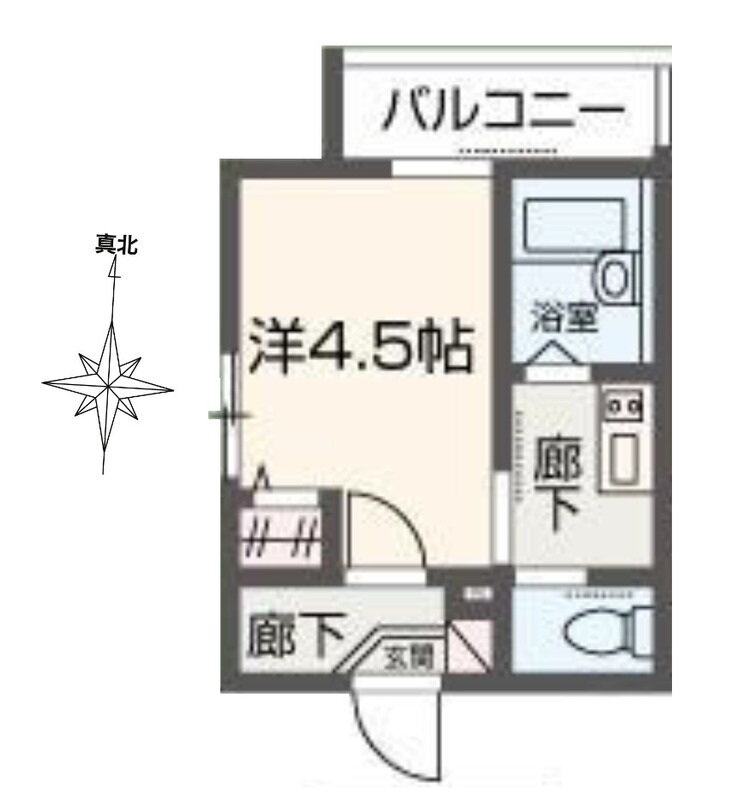メルディア二和西４丁目 1階 1K 賃貸物件詳細